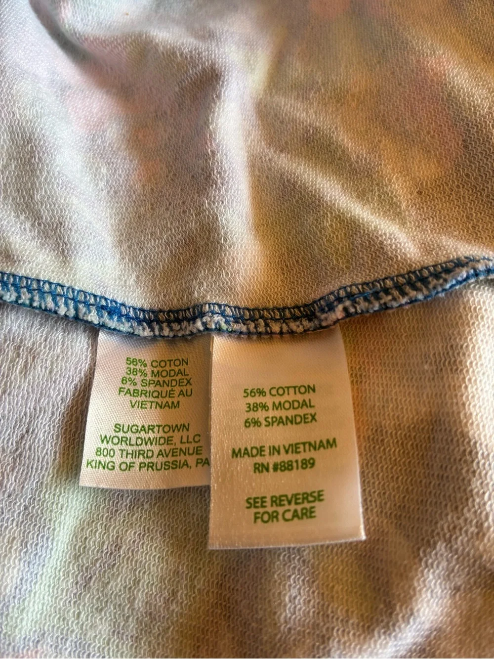 LILY PULITZER Melena UPF 50+ Melena 1/4 zipper Pullover Size Small